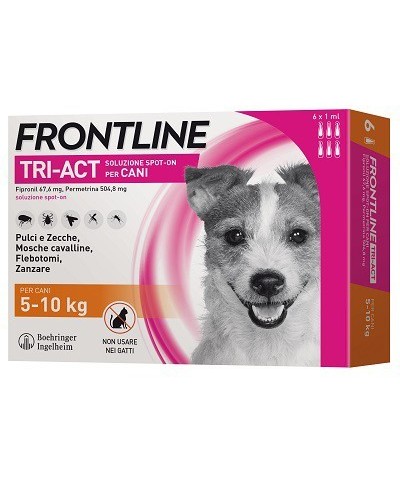 Ferramenta1.com | Frontline tri-act  5-10 kg 6 pipette off. speciale - PZ 1