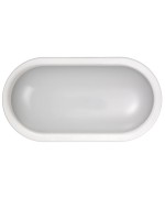 Ferramenta1.com | Plafoniera ovale led 15w 1500 lumen bianco - PZ 1