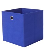 Ferramenta1.com | Portaoggetti cubo 27x27xh28 cm blu - PZ 1