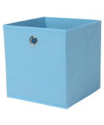 Ferramenta1.com | Portaoggetti cubo 27x27xh28 cm azzurro - PZ 1