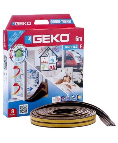 Ferramenta1.com | Guarnizione termica ed acustica 6 m marrone - PZ 12