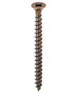 Ferramenta1.com | Viti per legno t. s. p. bronzate  5 x65 - CE 2