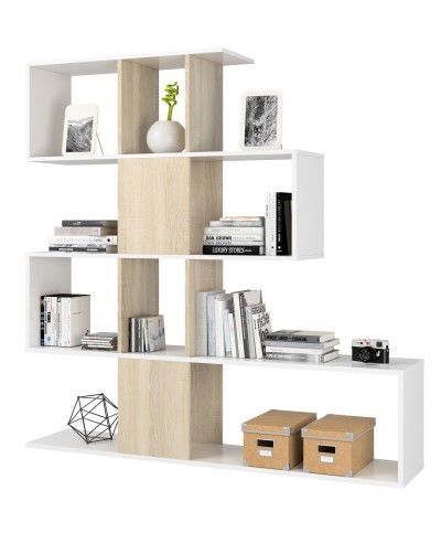 Ferramenta1.com | Kit libreria zig zag 145x28x145 bianco canadian - PZ 1