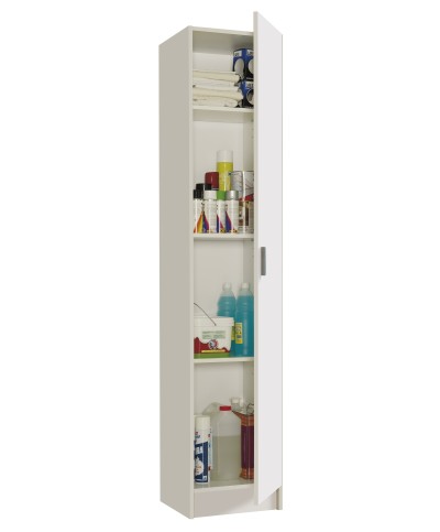 Ferramenta1.com | Kit armadio 1 anta 4 ripiani multiuso 37x37xh180 cm - PZ 1