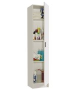 Ferramenta1.com | Kit armadio 1 anta 4 ripiani multiuso 37x37xh180 cm - PZ 1