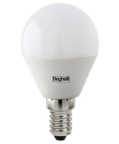 Ferramenta1.com | Beghelli led sfera e14  5w 56819 fredda 6500k* plast - PZ 10