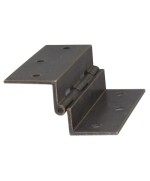 Ferramenta1.com | Cerniera fresata con collo ottone bron 60x50 mm* - PZ 24