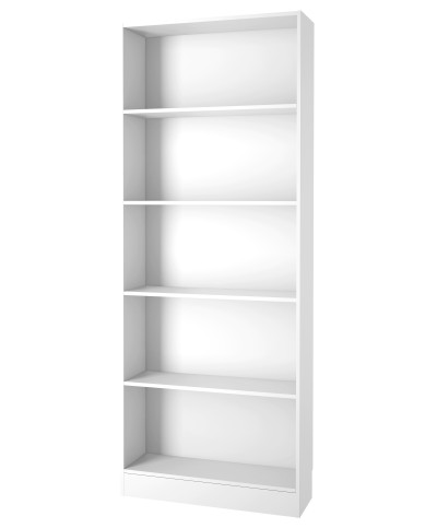 Ferramenta1.com | Kit libreria 80x26xh203 cm 71777-49 bianco - PZ 1