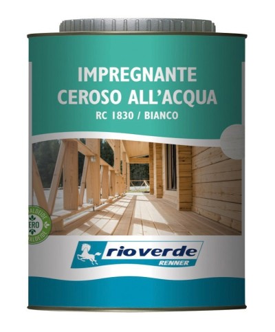 Ferramenta1.com | Rioverde rc 1830 impregnante ceroso 0,750 bianco - PZ 6