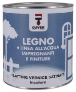 Ferramenta1.com | Flatting vernice satinato cuver allacqua 0,750 l - PZ 6