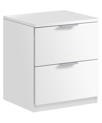 Ferramenta1.com | Kit comodino 2 cassetti 46x38x34 bianco - PZ 1