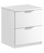 Ferramenta1.com | Kit comodino 2 cassetti 46x38x34 bianco - PZ 1