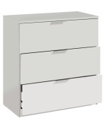 Ferramenta1.com | Kit cassettone 3 cassetti 80x38x77 bianco - PZ 1