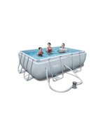 Ferramenta1.com | Piscina c/telaio e pompa 282x196xh84 cm 56629 - PZ 1