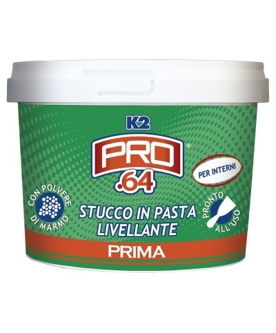 Ferramenta1.com | Stucco in pasta livellante pro 64 k2 da  1 kg - PZ 12