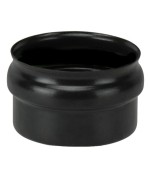 Ferramenta1.com | Scarico condensa cieco per stufa a pellet d  8 cm nero opaco - PZ 1