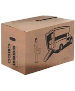 Ferramenta1.com | Scatola cartone avana xl cm.59x37x33h - PZ 10