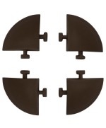 Ferramenta1.com | Confezione 4 angoli per pavim e40 lm eff legno - CF 1