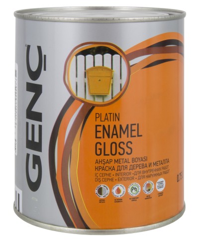 Ferramenta1.com | Smalto lucido genc 0,750 l grigio ch.  n.7400 - PZ 6