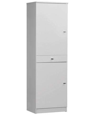 Ferramenta1.com | Mobile 2 ante +1 cassetto 46x34x147 bianco lacc. 282tl - PZ 1