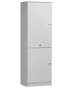 Ferramenta1.com | Mobile 2 ante +1 cassetto 46x34x147 bianco lacc. 282tl - PZ 1