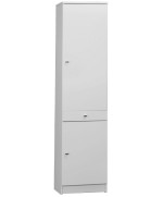 Ferramenta1.com | Mobile 2 ante + 1 cassetto 46x34x183 bianco lacc. 452tl - PZ 1