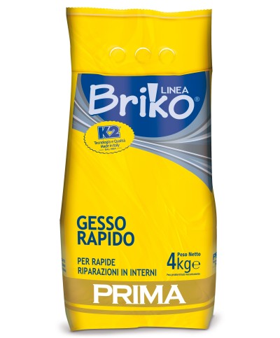 Ferramenta1.com | Linea briko gesso rapido da  4 kg - PZ 4