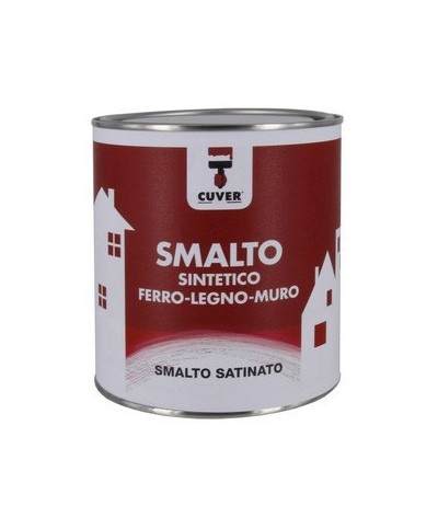 Ferramenta1.com | Smalto cuver 0,375 l satinato bianco - PZ 6