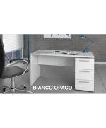 Ferramenta1.com | Kit scrivania stylus con cassettiera 138x60x74 b.co lac. - PZ 1