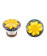 Ferramenta1.com | Bl pomolo porcellana c/base  f/27 2 pz - BL 5