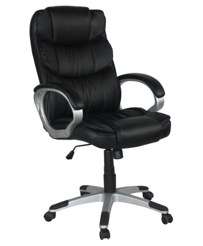 Ferramenta1.com | Poltrona direzionale hw58635 nero - PZ 1