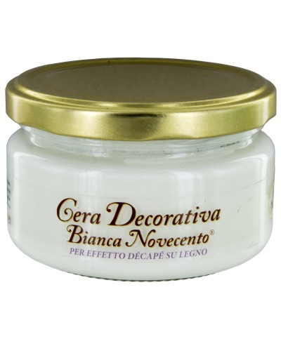 Ferramenta1.com | Cera decorativa novecento 200 ml bianco - PZ 1