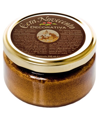 Ferramenta1.com | Cera decorativa novecento 200 ml oro ricco pal - PZ 1
