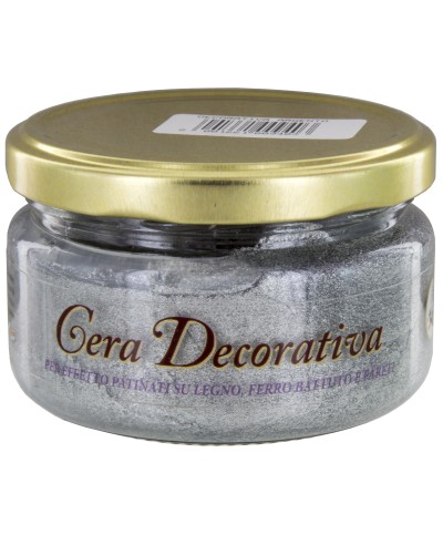 Ferramenta1.com | Cera decorativa novecento 200 ml argento - PZ 1