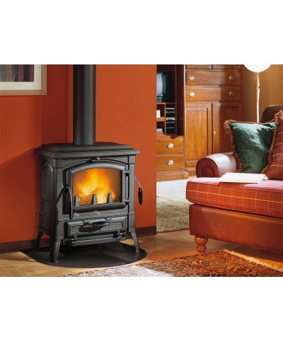 Ferramenta1.com | Stufa legna ghisa 7.3 kw isetta evo antracite - PZ 1