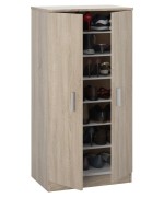 Ferramenta1.com | Kit scarpiera 2 ante + 6 ripiani 55x36x108 rovere canadian - PZ 1