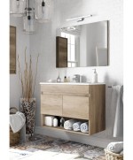 Ferramenta1.com | Kit mobile bagno dakota 2 ante 80 sosp rov nordik - PZ 1