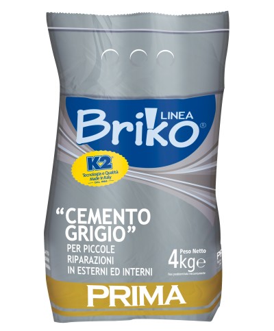 Ferramenta1.com | Linea briko cemento grigio da  4 kg - PZ 4