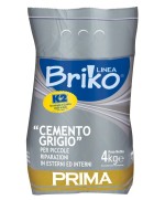 Ferramenta1.com | Linea briko cemento grigio da  4 kg - PZ 4