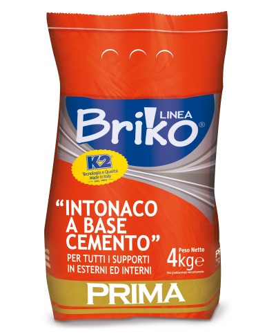 Ferramenta1.com | Linea briko intonaco interno esterno da  4 kg - PZ 4