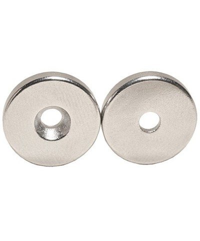 Ferramenta1.com | Bl bottone magnetico c/foro svas 20x3 mm 2 pz - BL 6