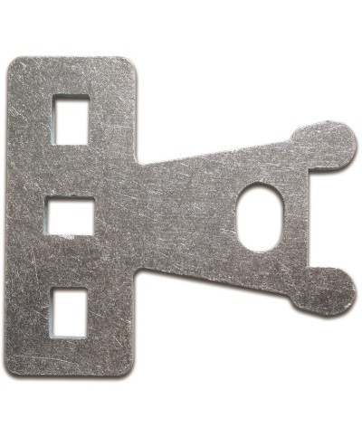 Ferramenta1.com | Portalucchetto piano vertic acc zinc 8x110 mm - PZ 2