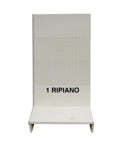 Ferramenta1.com | Scaffale a parete 100x40x205h grigio - PZ 1