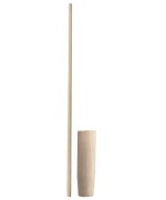 Ferramenta1.com | Manico p/scopa in legno extra 150 cm - PZ 10