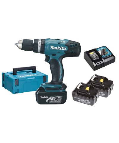 Ferramenta1.com | Makita superkit 18vp-3ah dhp453rf3j con 3 batterie - PZ 1