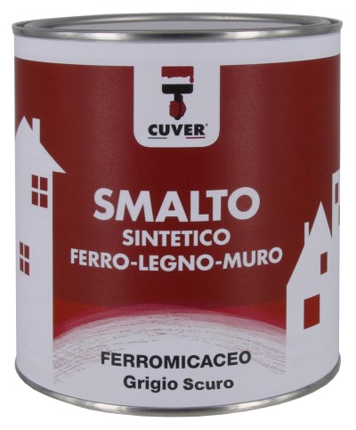 Ferramenta1.com | Smalto cuver 0,750 l micaceo antracite - PZ 6