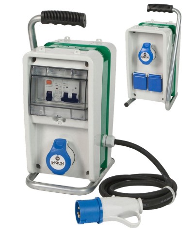 Ferramenta1.com | Fme 74.304 quadro 2p cee 220v+2bip schu port ip44 - PZ 1