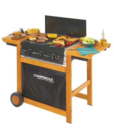 Ferramenta1.com | Barbecue dualgas adelaide 3 woody 14kw - PZ 1
