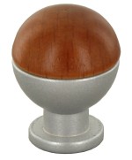 Ferramenta1.com | Bl pomolo legno ott 735b d 18 mm ciliegio 2 pz - BL 6