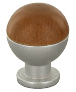 Ferramenta1.com | Bl pomolo legno ott 735b d 18 mm noce ch 2 pz - BL 6